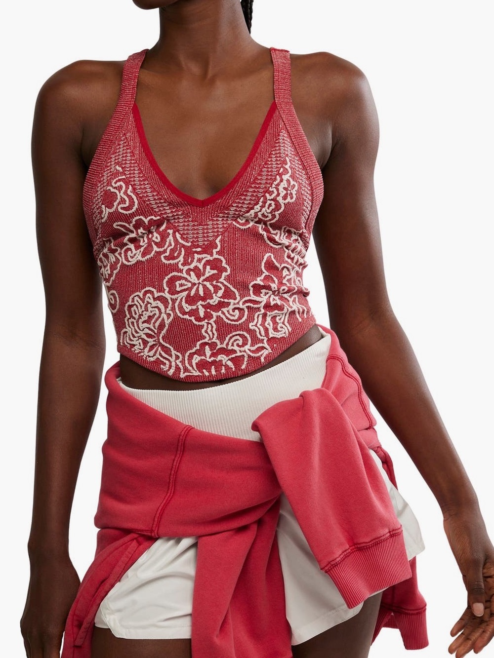 Free People “FP Movement Day Dream Crop Top”